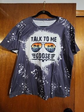 "Talk To Me Goose" Graphic Tee Women's